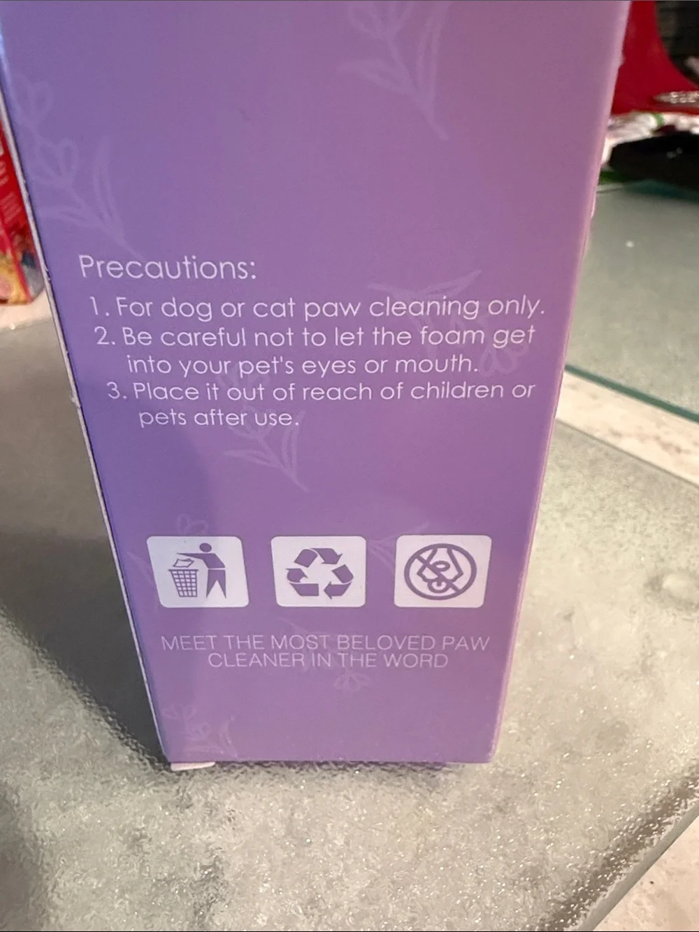 NIB Tinioey Paw Cleaner Bottle